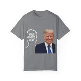 Donald Trump Store | custom unisex garment-dyed grey t-shirt - Donald Trump Store Online
